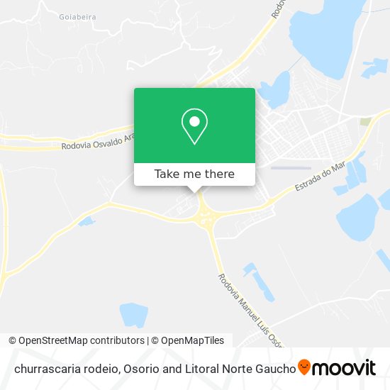 churrascaria rodeio map