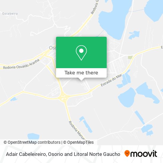 Adair Cabeleireiro map