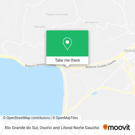 Rio Grande do Sul map