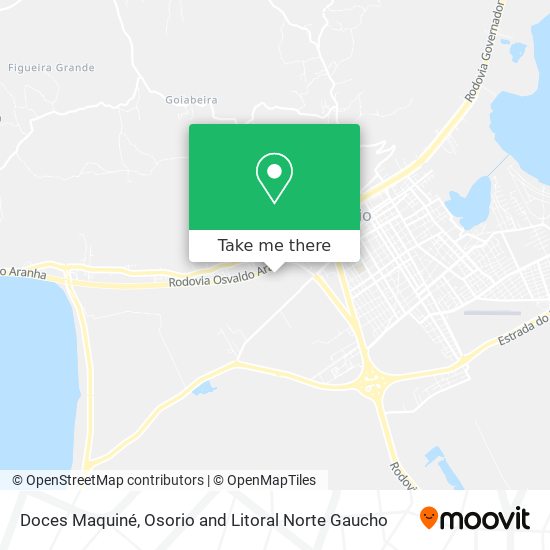 Doces Maquiné map