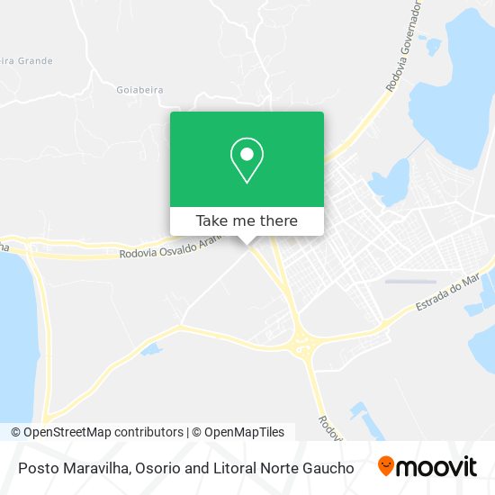 Posto Maravilha map