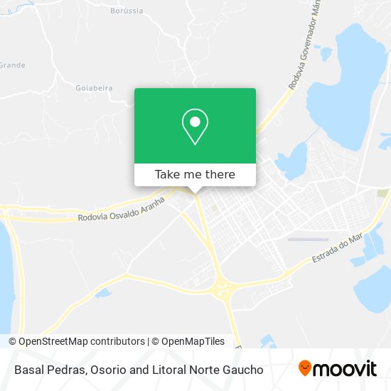 Basal Pedras map