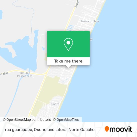 rua guarupaba map