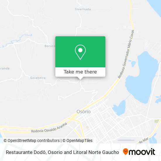Mapa Restaurante Dodô
