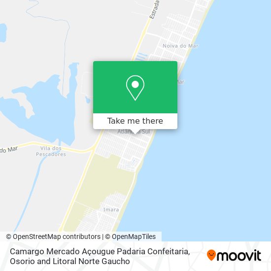 Mapa Camargo Mercado Açougue Padaria Confeitaria