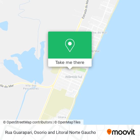 Mapa Rua Guarapari