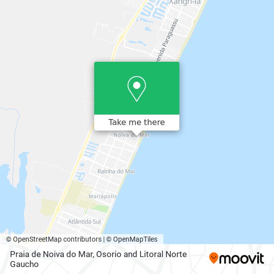 Praia de Noiva do Mar map