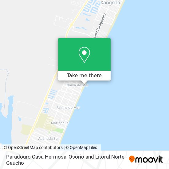 Paradouro Casa Hermosa map