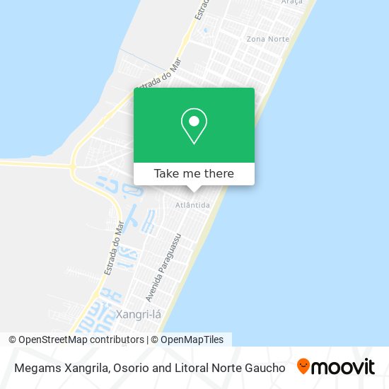 Megams Xangrila map