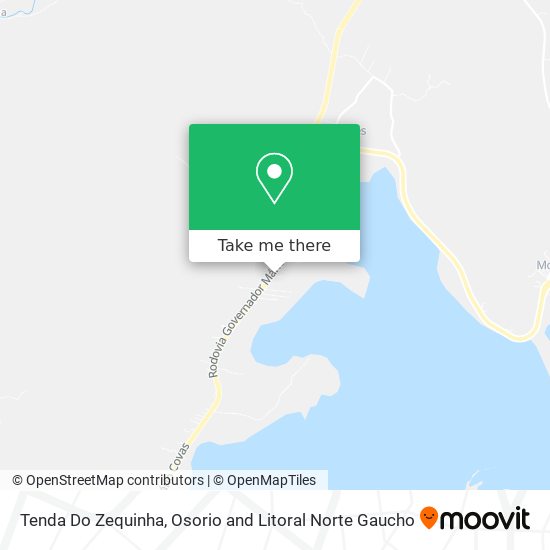 Tenda Do Zequinha map