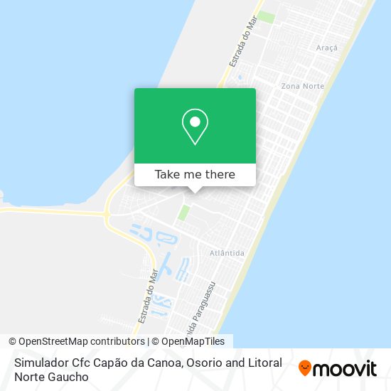 Simulador Cfc Capão da Canoa map