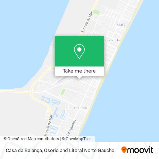 Casa da Balança map