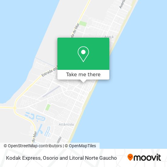 Kodak Express map