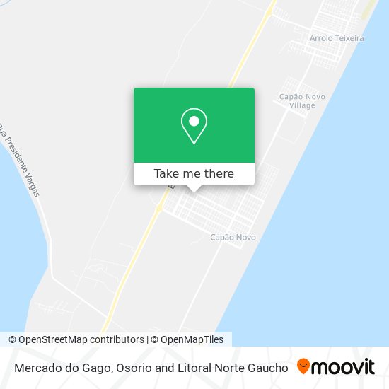 Mercado do Gago map