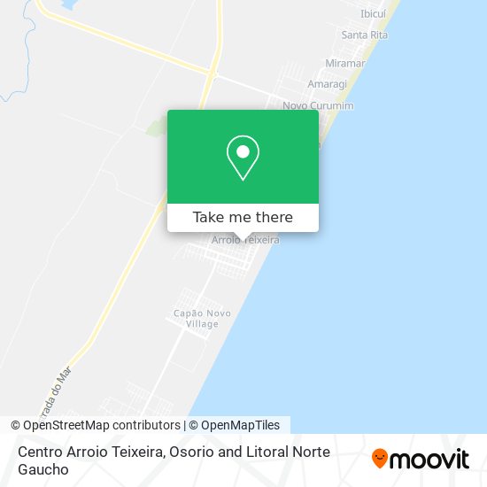 Centro Arroio Teixeira map