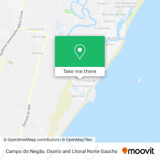 Campo do Negão map