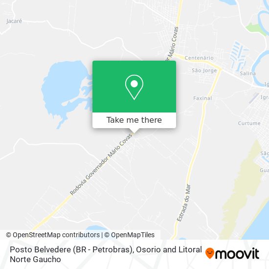 Posto Belvedere (BR - Petrobras) map