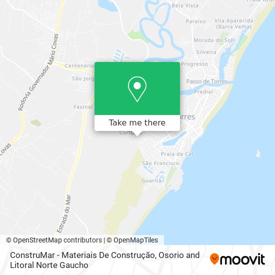 ConstruMar - Materiais De Construção map