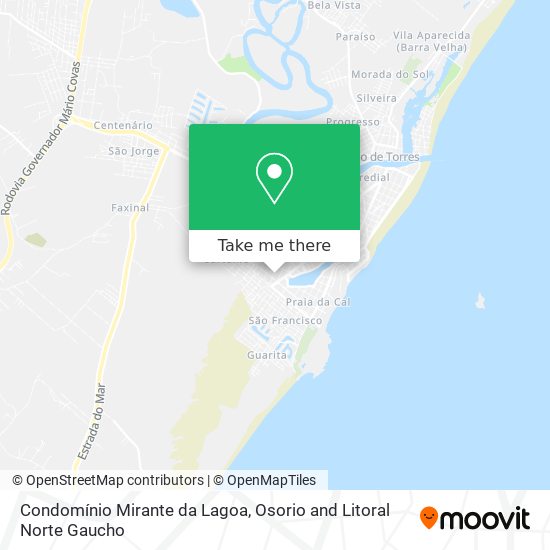 Condomínio Mirante da Lagoa map
