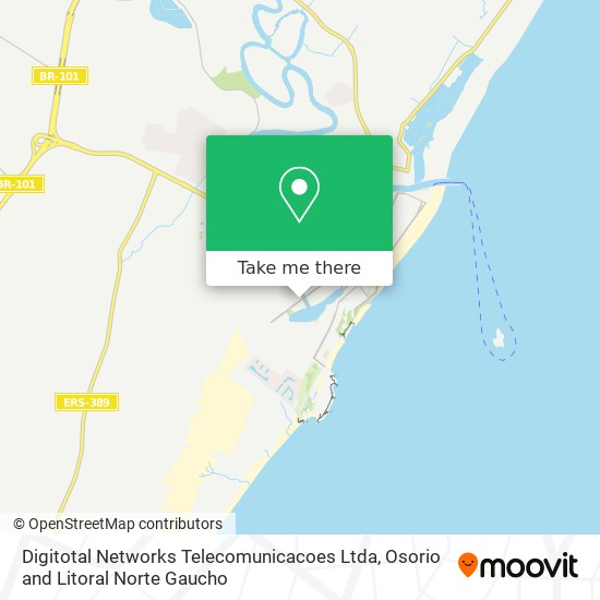 Digitotal Networks Telecomunicacoes Ltda map
