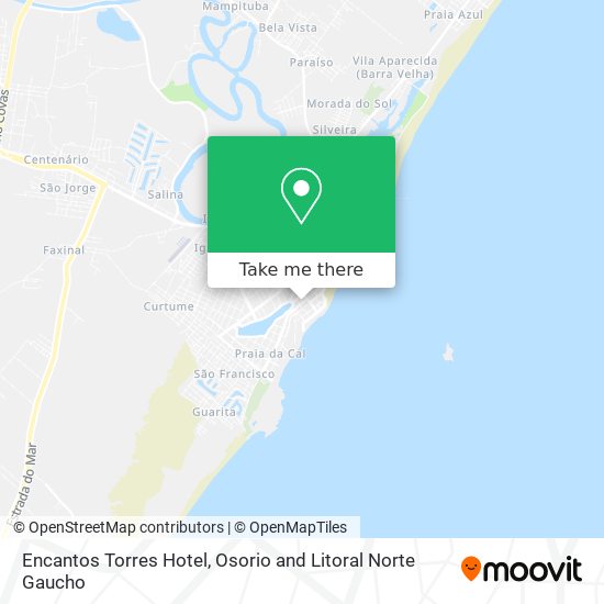 Encantos Torres Hotel map