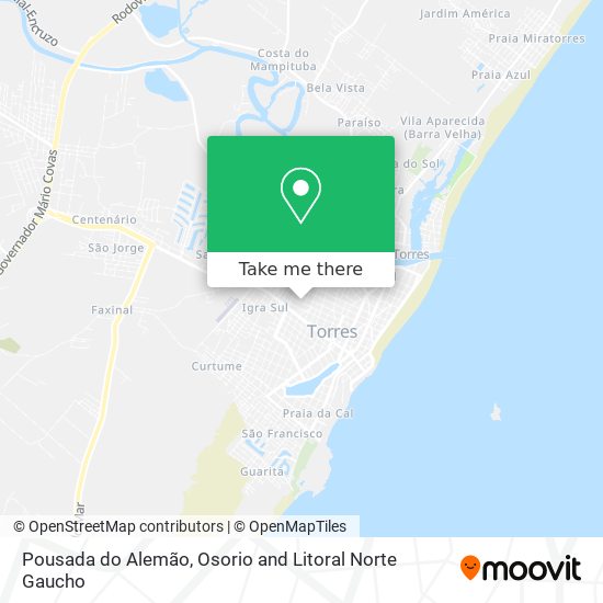 Pousada do Alemão map