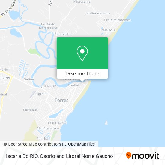Iscaria Do RIO map