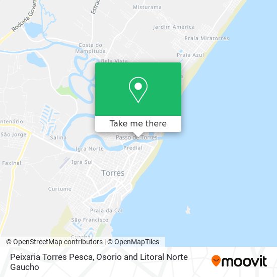 Peixaria Torres Pesca map