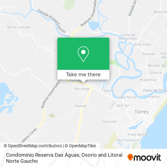 Condomínio Reserva Das Águas map
