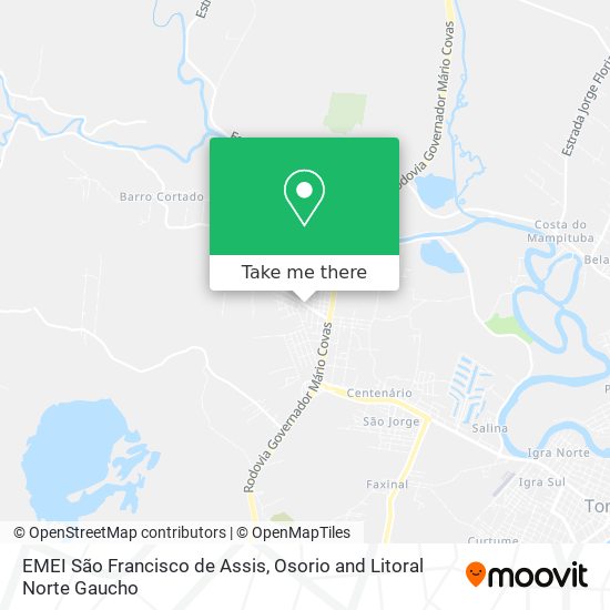 EMEI São Francisco de Assis map