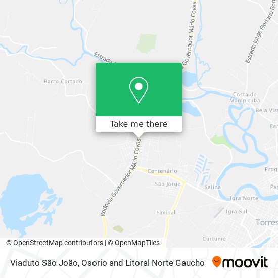 Viaduto São João map