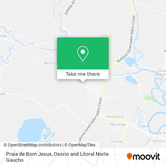 Praia de Bom Jesus map
