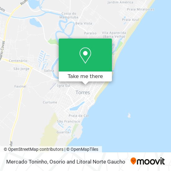 Mercado Toninho map
