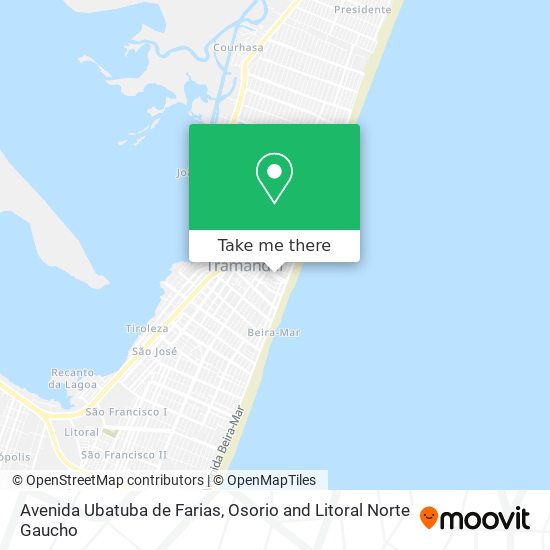 Avenida Ubatuba de Farias map