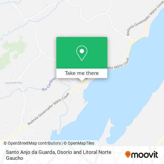 Santo Anjo da Guarda map