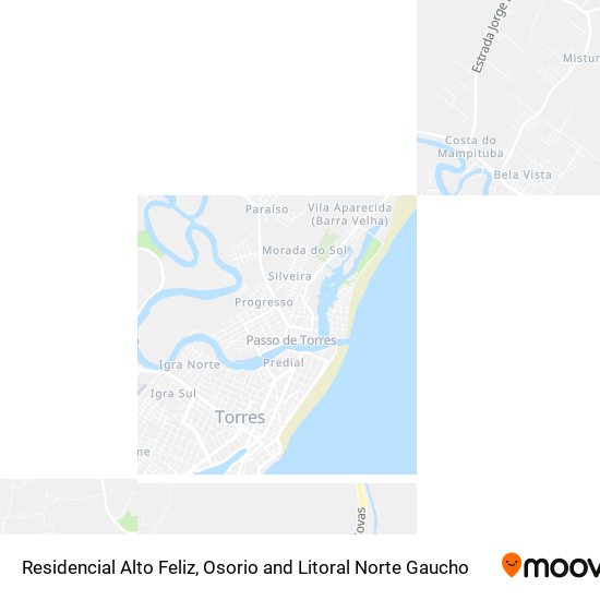 Residencial Alto Feliz map
