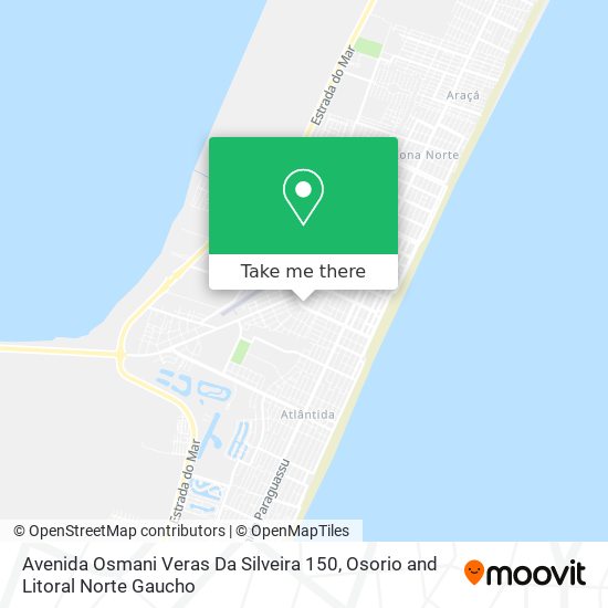 Avenida Osmani Veras Da Silveira 150 map