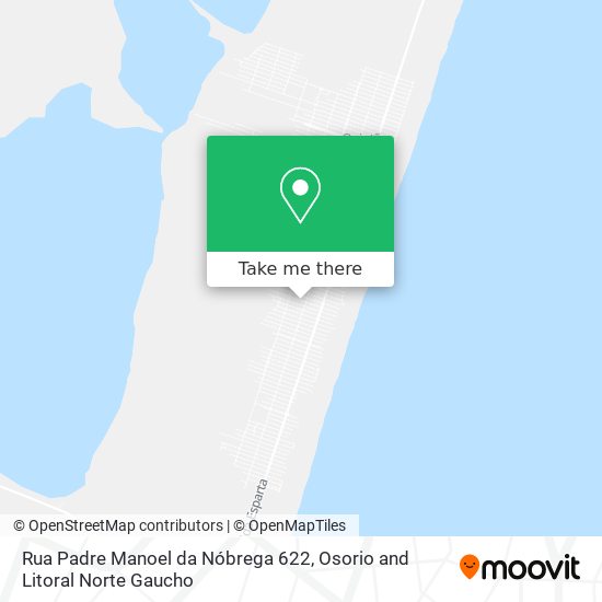 Mapa Rua Padre Manoel da Nóbrega 622