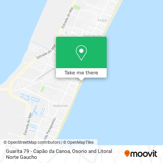 Guarita 79 - Capão da Canoa map