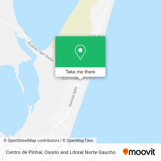 Centro de Pinhal map