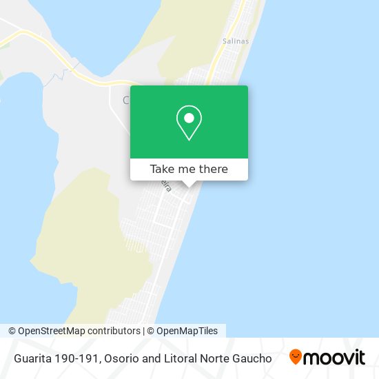 Guarita 190-191 map