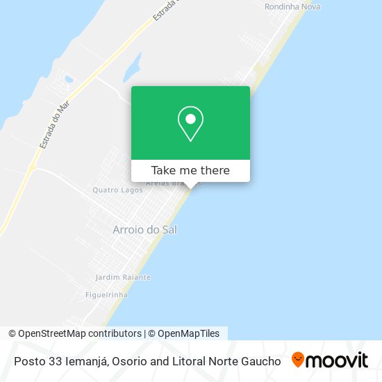 Posto 33 Iemanjá map