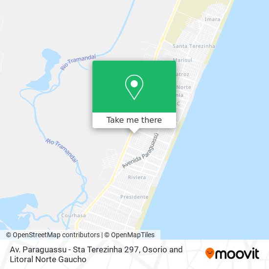 Av. Paraguassu - Sta Terezinha 297 map