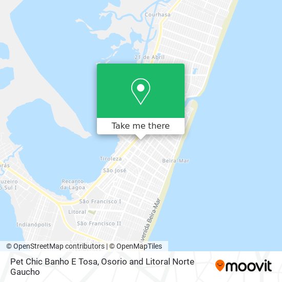 Pet Chic Banho E Tosa map