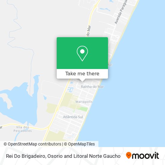 Rei Do Brigadeiro map