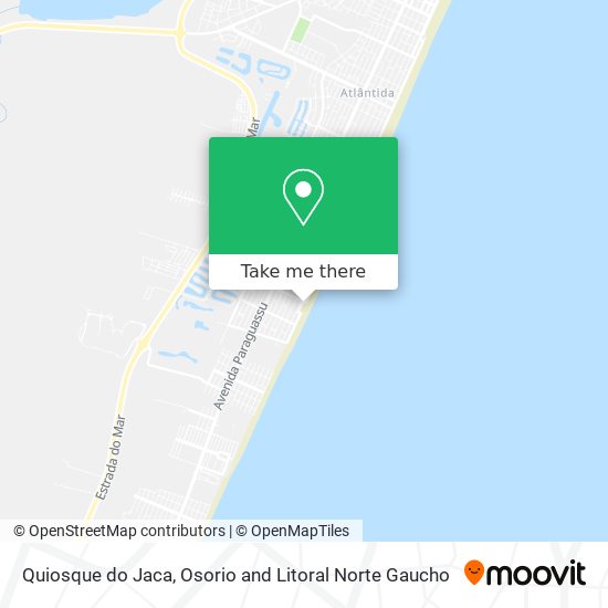 Quiosque do Jaca map