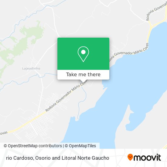 rio Cardoso map