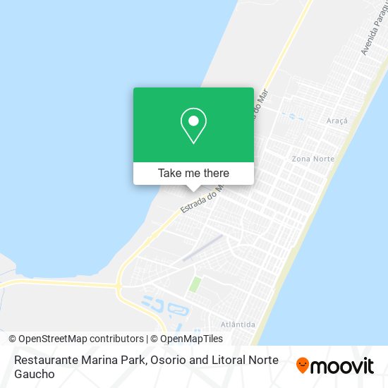 Restaurante Marina Park map