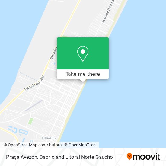 Praça Avezon map