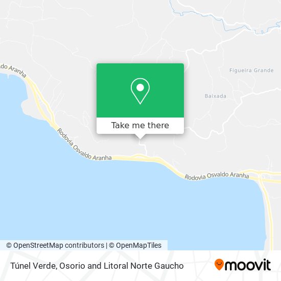 Túnel Verde map